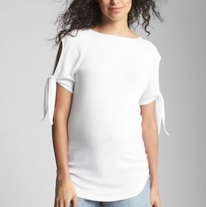 Gap Maternity Soft White Knit Top